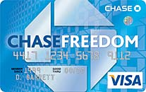 Chase Freedom Rewards Program Credit Card