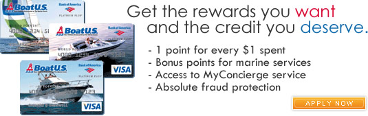 Announcing the BoatUS Platinum Plus Visa Card with WorldPoints Rewards