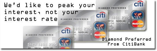 Citibank Preferred Diamond Credit Card