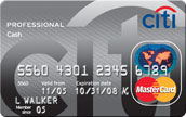 Announcing the Citi Professional Cash Card