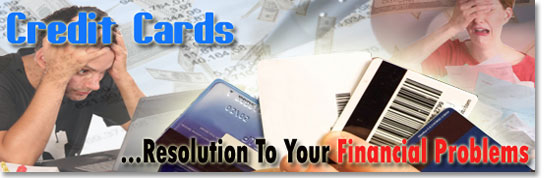 Worried about your financial situation? Credit Cards can help!